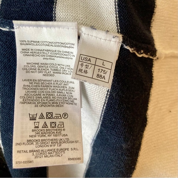 Brooks Brothers cotton sweater (L) - Picture 4 of 4
